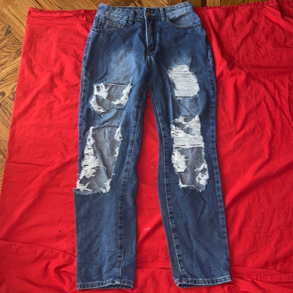 SHEIN boyfriend jeans